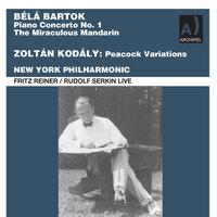 Fritz Reiner conducts Bartok and Kodaly live 1960