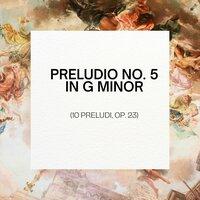 Prelude No 5 in G minor