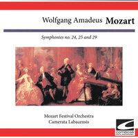 Wolfgang Amadus Mozart: Symphonies no. 24, 25 and 29