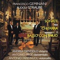 Geminiani, Straube: Sonate per chitarra e basso continuo