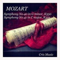 Mozart: Symphony No.40 in G Minor, K.550, Symphony No.41 in C Major, K551