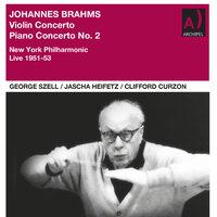 George Szell conducts Brahms Violin Concerto and Piano Concerto No. 2 live in New York