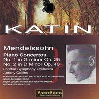 Mendelssohn Piano Concertos 1 and 2 played by Peter Katin
