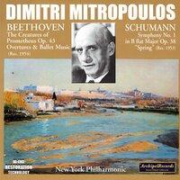 Dimitri Mitropoulos conducts Beethoven and Schumann live