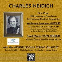 The Naumburg Recordings: 1985 First Prize, International Clarinet Competition - Charles Neidich