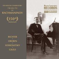 The Moscow Conservatory - Tribute to Rachmaninov. Archive Recordings