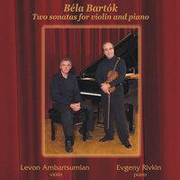 Béla Bartók: Two Sonatas for Violin and Piano