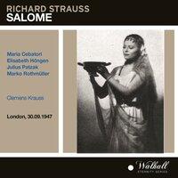 Salome op. 52 starring Maria Cebotari live her only complete Recording
