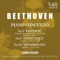 BEETHOVEN: PIANO CONCERTO No.5 "EMPEROR",  No.8 "PATHÉTIQUE", No.23 "APPASSIONATA"