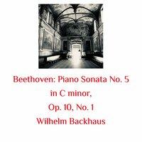 Beethoven: Piano Sonata No. 5 in C Minor, Op. 10, No. 1