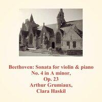Beethoven: Sonata for Violin & Piano No. 4 in a Minor, Op. 23
