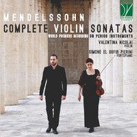 Mendelssohn: Complete Violin Sonatas