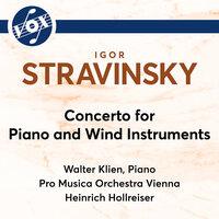 Stravinsky: Concerto for Piano & Wind Instruments
