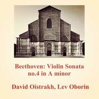 Beethoven: Violin Sonata No.4 in a Minor