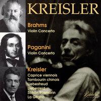 Brahms, Paganini & Kreisler: Violin Works