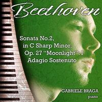 Piano Sonata No. 2 in C-Sharp Minor, Op. 27 "Moonlight": I. Adagio sostenuto