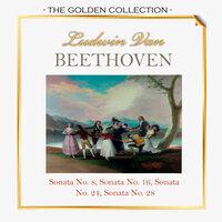 The Golden Collection, Ludwig Van Beethoven - Sonata No. 8, Sonata No. 16, Sonata No. 24, Sonata No. 28