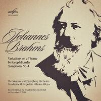 Брамс: Вариации на тему Гайдна и Симфония No. 4