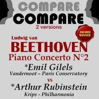 Beethoven: Piano Concerto No. 2, Emil Gilels vs. Arthur Rubinstein