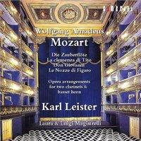 Mozart: Opera Arrangements for Two Clarinets and Basset Horn