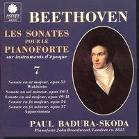 Beethoven: Les sonates pour le pianoforte sur instruments d'époque, Vol. 7