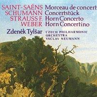 Weber, Strauss, Saint-Saëns, Schumann: Concertino in E minor, Concerto in C minor, Morceau de concert, Concerto Piece