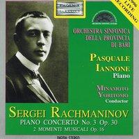 Sergei Rachmaninov : Piano Concerto No. 3, Op. 30 / 2 momenti musicali, Op. 16