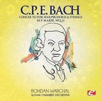 C.P.E. Bach: Concerto for Harpsichord & Strings in F Major, Wq.  33
