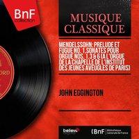 Mendelssohn: Prélude et fugue No. 1, Sonates pour orgue Nos. 1, 3 & 6 (À l'orgue de la chapelle de l'Institut des Jeunes aveugles de Paris)
