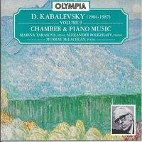 Dmitry Kabalevsky: Chamber & piano music
