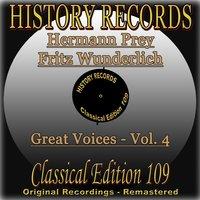 History Records - Classical Edition 109 - Great Voices - Hermann Prey & Fritz Wunderlich