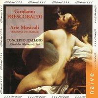 Frescobaldi: Arie musicali, Primo libro