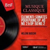 Clementi: Sonates pour piano, Op. 40 No. 2 & Op. 50 No. 2