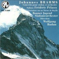 Brahms: Concerto pour violon et orchestre & Variations sur un thème de Haydn