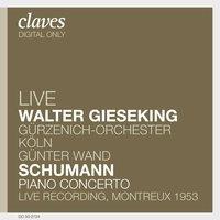 Walter Gieseking: Schumann