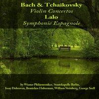 Bach & Tchaikovsky: Violin Concertos  - Lalo: Symphonie espagnole
