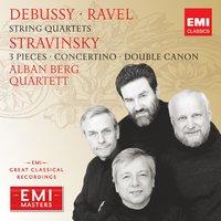 Ravel/Debussy: String Quartets