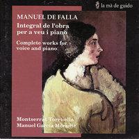 Falla: Complete Works for Voice and Piano