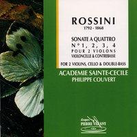 Rossini : Sonate a quattro No.1, 2, 3 & 4 pour 2 violons, violoncelle & contrebasse