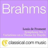 Johannes Brahms, Symphony No. 1 In C Minor, Op. 68
