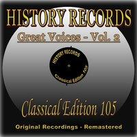 History Records - Classical Edition 105 - Great Voices - Vol. 2