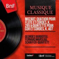 Mozart: Quatuor pour flûte et cordes, K. 285 & Quintette pour cor et cordes, K. 407