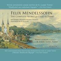 Felix Mendelssohn: The Complete Works for Cello & Piano