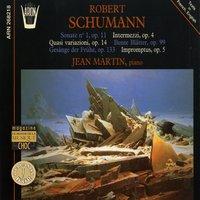 Schumann : Sonate No. 1, Op. 11- Quasi Variazioni, Op. 14