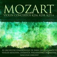 Mozart: Violin Concertos K216, K218 & K271a