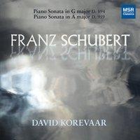Schubert: Piano Sonata No. 18 in G Major, D. 894; Piano Sonata No. 20 in A Major, D. 959