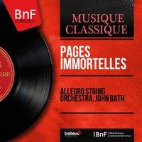 Pages immortelles