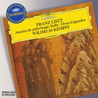 Liszt: Années de Pèlerinage, Italie (Excerpts); Gondoliera; Deux Légendes