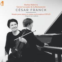 Franck: Violin Sonata in A Major, CFF 123: I. Allegretto ben moderato