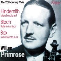 Hindemith, Bloch & Bax: Viola Works